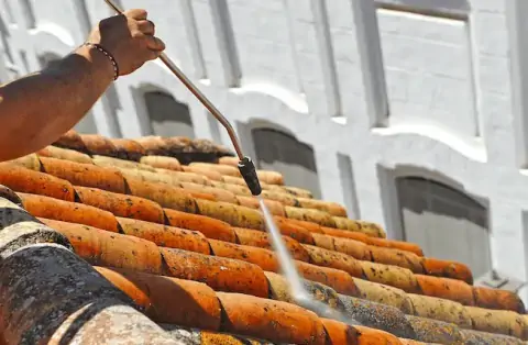 Nettoyage de toitures - Communay